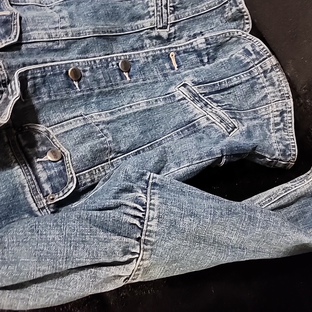 Decoded Medium Jean Jacket Unique - image 3